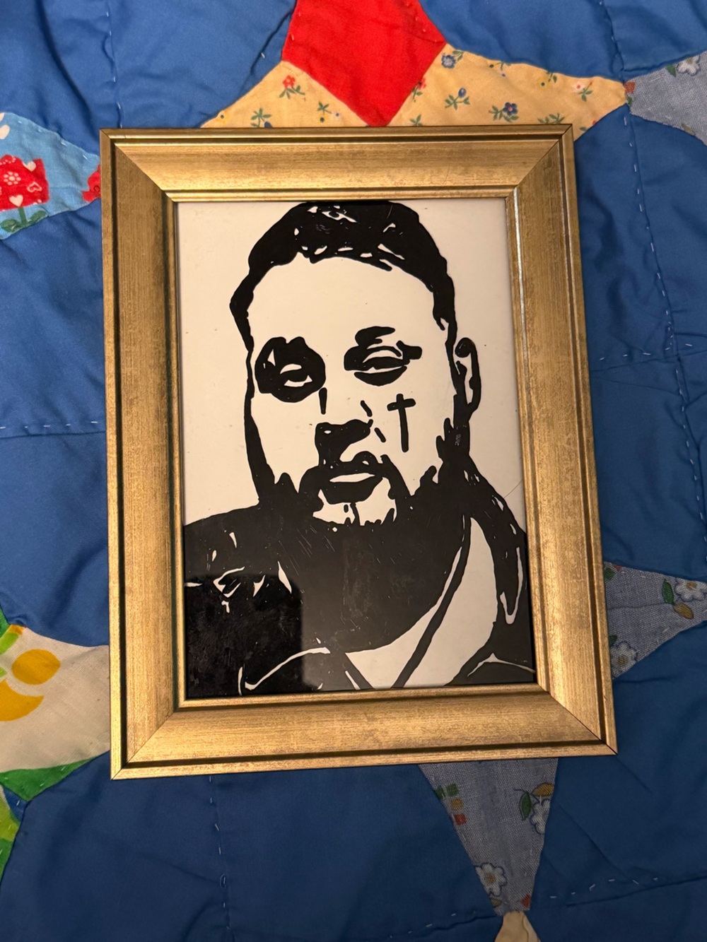 🎤 Hand-Painted Jelly Roll Artwork 🎨